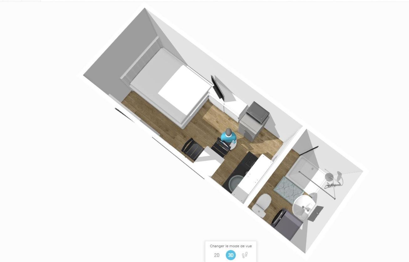 # Le 6 # Joli Petit Studio ! Centre Ville Au Calme Mulhouse Kültér fotó